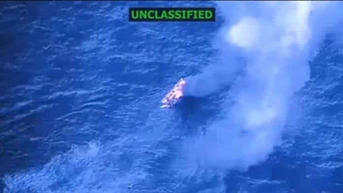 VÍDEO: EE.UU. vuelve a bombardear una narcolancha cerca de Venezuela dejando 4 tripulantes muertos