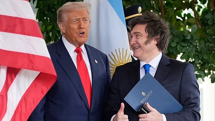 Trump amenaza con cortar la ayuda a Argentina si Milei pierde en las elecciones en Argentina