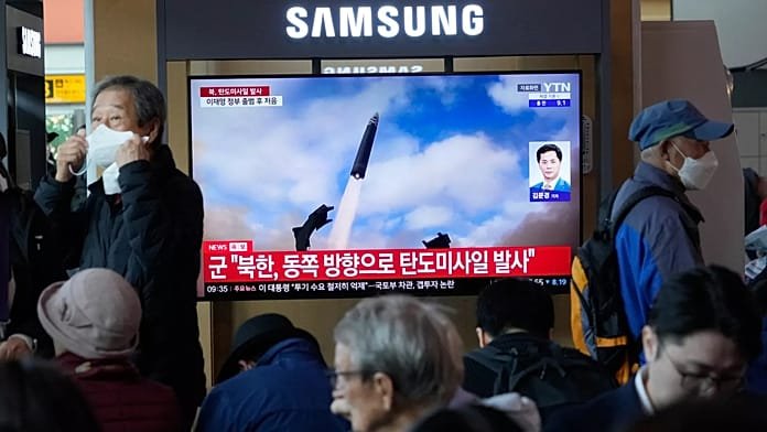 Corea del Norte lanza misiles hipersónicos en su nueva prueba de armamento nuclear