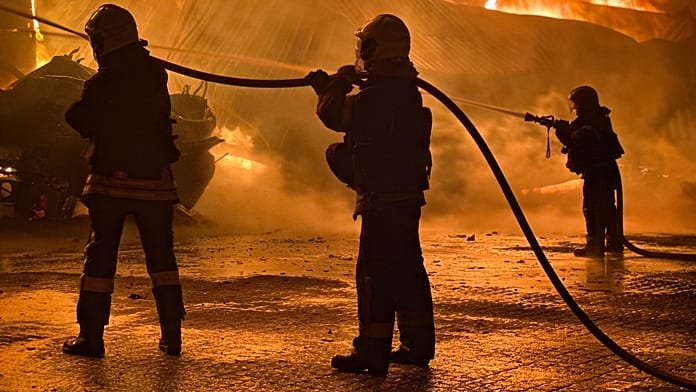 5 heridos tras el ataque con un dron ruso que provoca un gran incendio en la región de Odesa