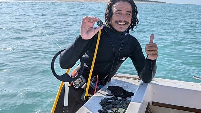 Hallado un tesoro español de 300 años de antigüedad en la costa de Florida