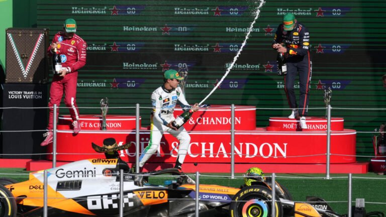 Se calienta la Fórmula 1: Norris gana en México y le arrebata la punta a su compañero Piastri