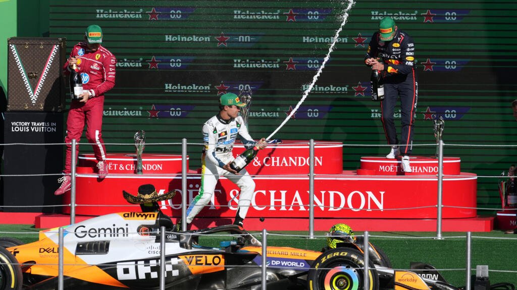 Se calienta la Fórmula 1: Norris gana en México y le arrebata la punta a su compañero Piastri