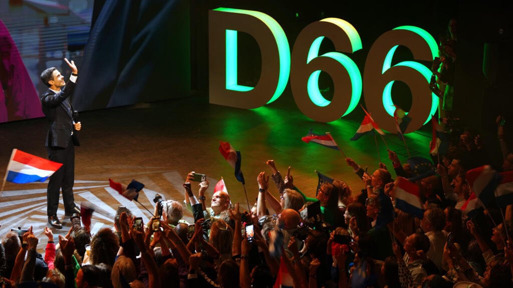 Países Bajos: el centrista Rob Jetten proclama la victoria, aunque aún se esperan resultados oficiales