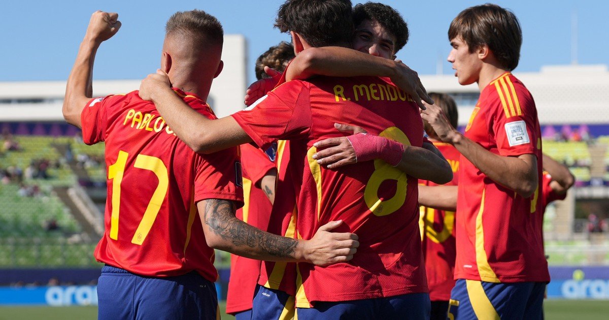 Mundial Sub 20: el golazo de pizarrón de España para ganarle a Ucrania y ser el primer clasificado a cuartos de final