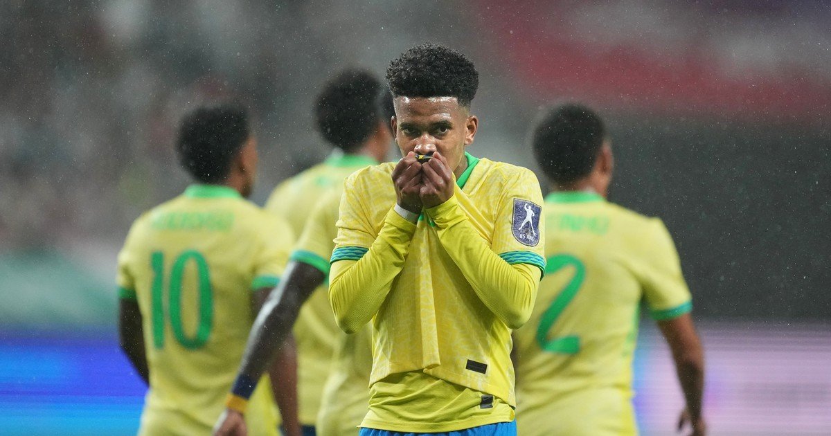 Brasil empieza a meter miedo con Ancelotti: goleó 5-0 a Corea del Sur en un amistoso con dos dobletes de Estevao y Rodrygo y otro de Vínicius Jr.