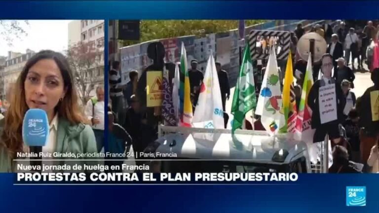 Informe desde París: nueva jornada de protestas en Francia contra el plan presupuestario