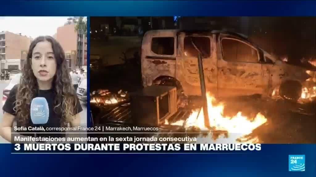 Informe desde Marrakech: tres muertos y cientos de detenidos tras cinco días de protestas