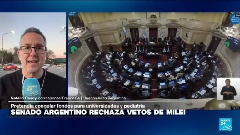Informe desde Buenos Aires: Senado rechaza veto de Milei a ley de financiación universitaria