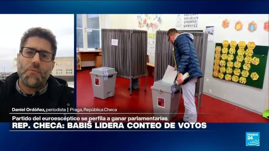 Informe desde Praga: el opositor Babis lidera conteo de votos