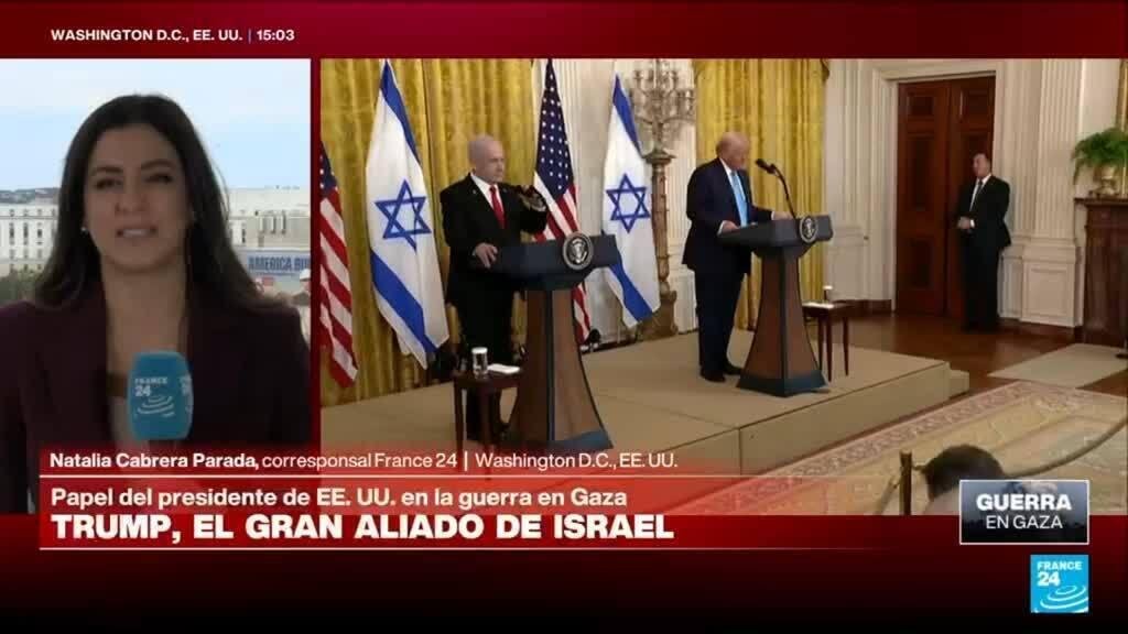 El papel de Trump en la guerra en Gaza como gran aliado de Israel