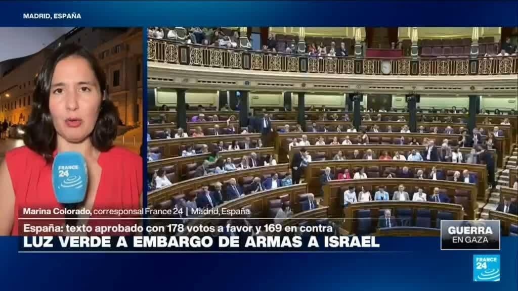 Informe desde Madrid: España aprueba embargo a armas a Israel