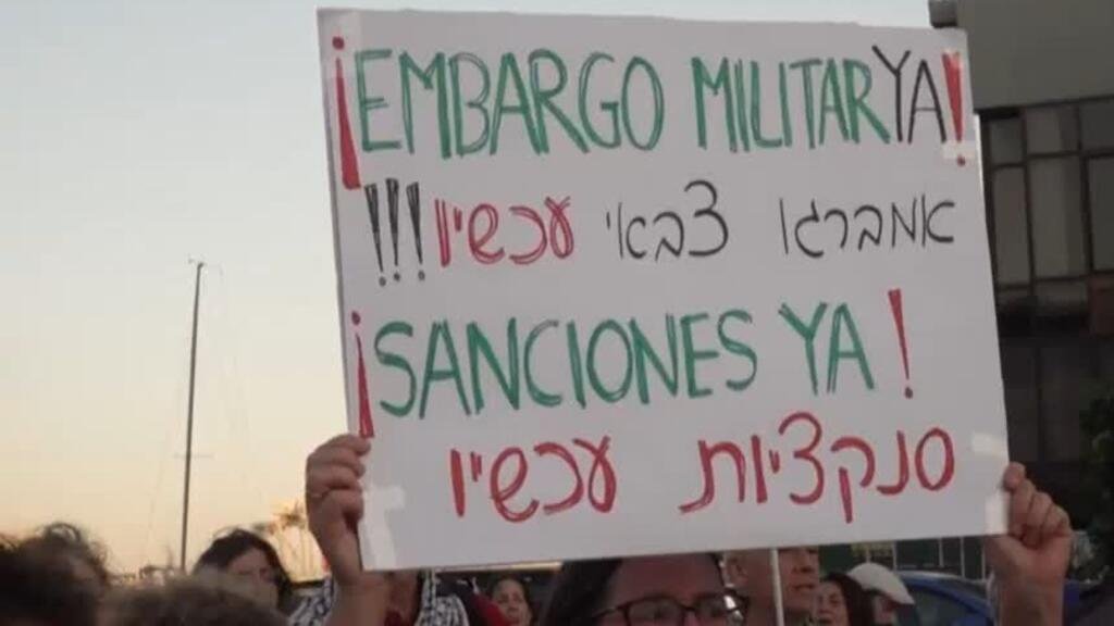 España: Congreso aprueba embargo de armas a Israel