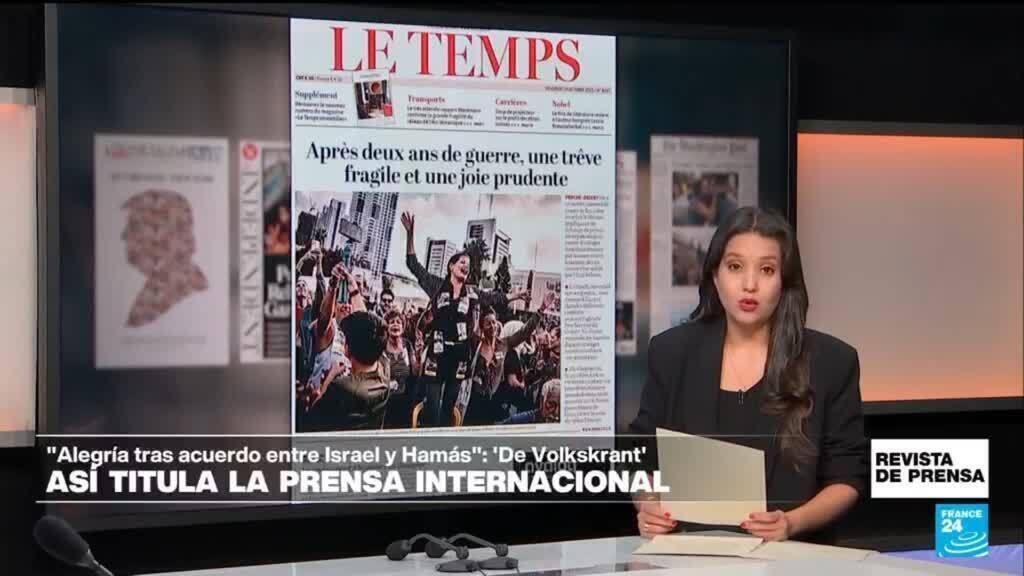 "Después de dos años de guerra, una tregua frágil y una alegría cautelosa": 'Le Temps'