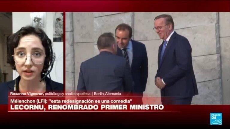 Roxanne Vigneron: "La izquierda está muy enojada con Emmanuel Macron"