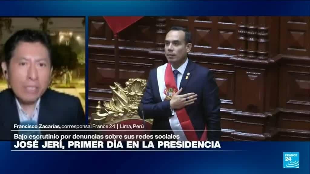 Así han sido las primeras horas de José Jerí como presidente de Perú