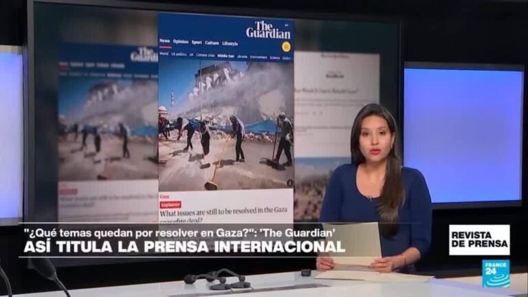 "¿Qué temas quedan aún por resolver en el acuerdo de alto el fuego en Gaza?": 'The Guardian'