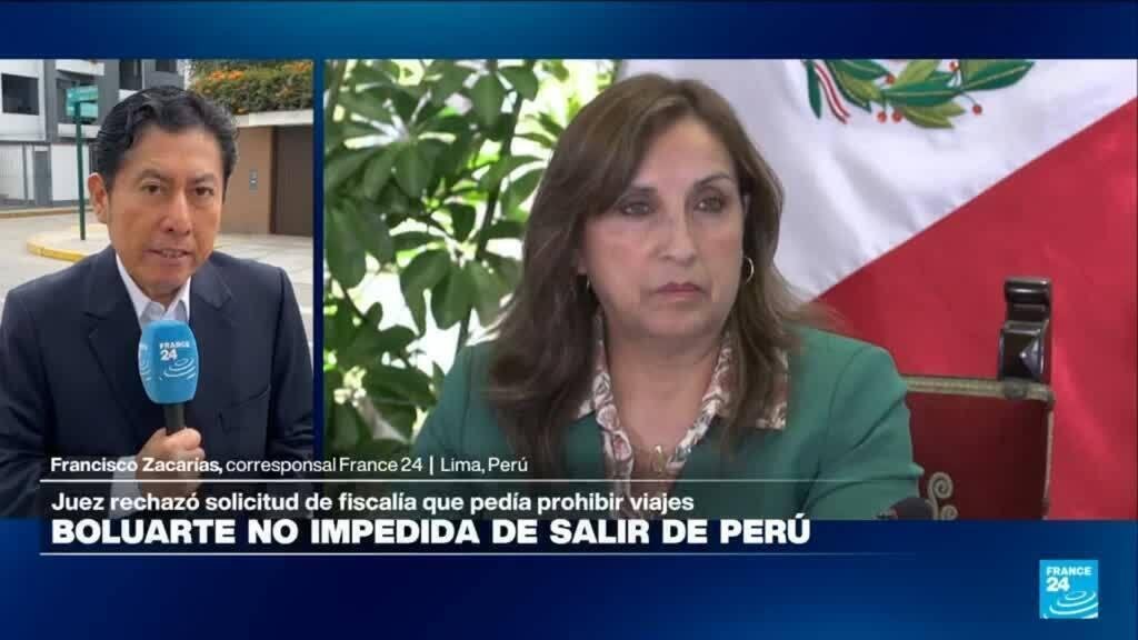 Informe desde Lima: juez rechaza solicitud de prohibir que Boluarte salga de Perú