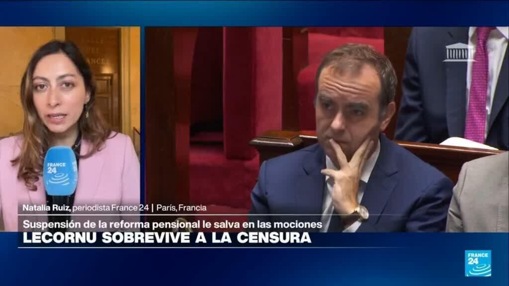 Informe desde París: Gobierno de Lecornu sobrevive a mociones de censura