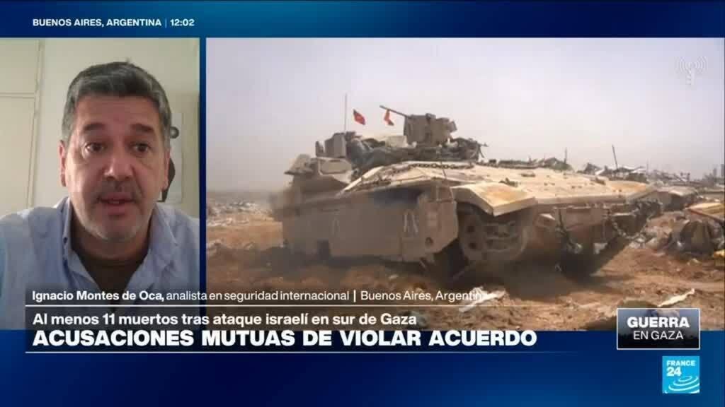 Ignacio Montes de Oca: "No va a haber paz en Gaza hasta que Hamás se desarme"