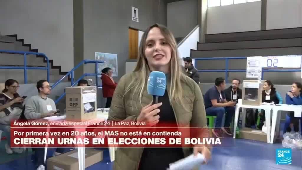 Informe desde La Paz: Bolivia inicia el cierre de urnas en sus elecciones presidenciales