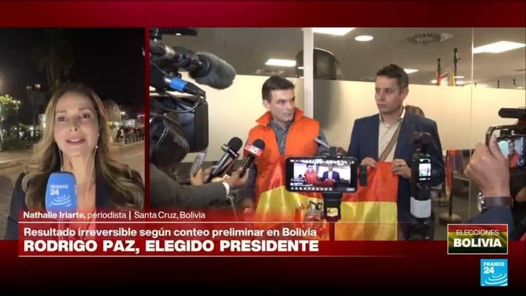 Informe desde Santa Cruz de la Sierra: seguidores de ‘Tuto’ Quiroga rechazan victoria de Paz