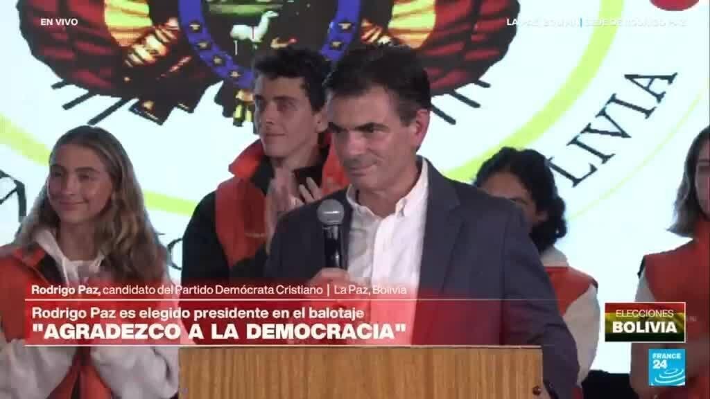 Rodrigo Paz: "Hay que abrir Bolivia al mundo"