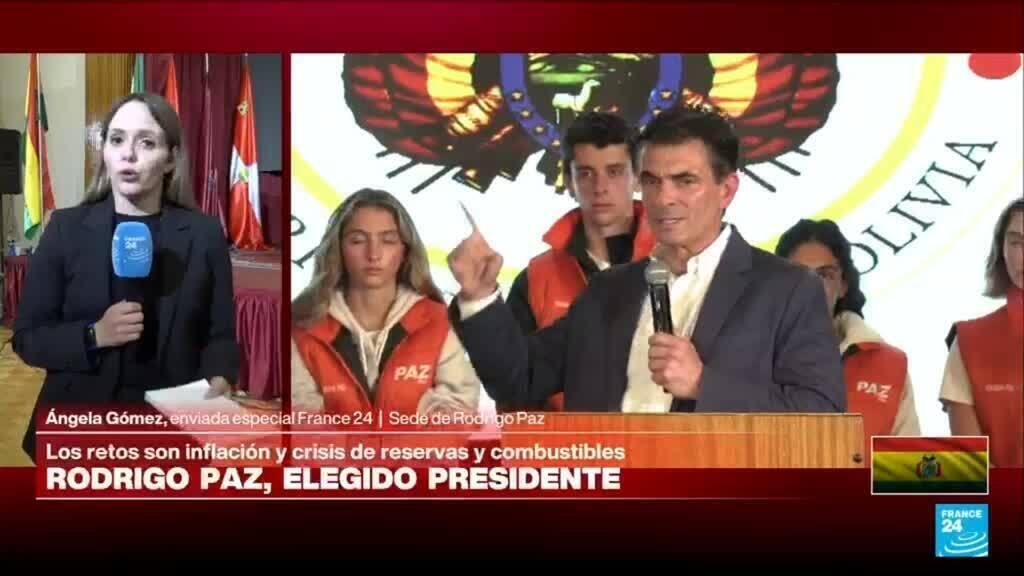 Rodrigo Paz reconoció su victoria en Bolivia e hizo un llamado a la unidad