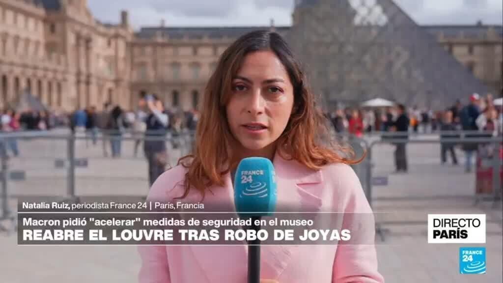 Directo París y la reapertura del museo del Louvre tras ser víctima del "robo del siglo"