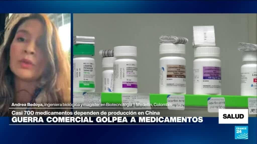 ¿Cuál es la dependencia del sector farmacéutico estadounidense?