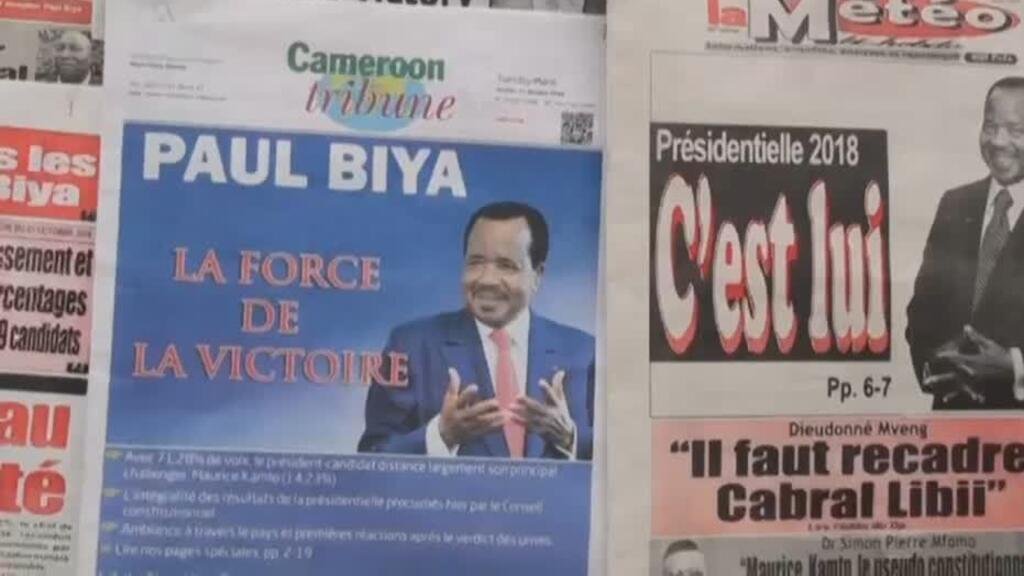 Paul Biya consigue un octavo mandato en Camerún