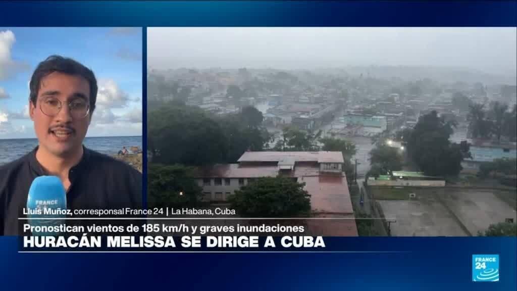 Informe desde La Habana: Cuba se prepara para llegada de huracán Melissa, que bajó a categoría 3