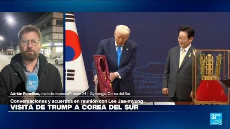 Informe desde Gyeongju: Trump es condecorado en Corea del Sur y avanza en su gira por Asia