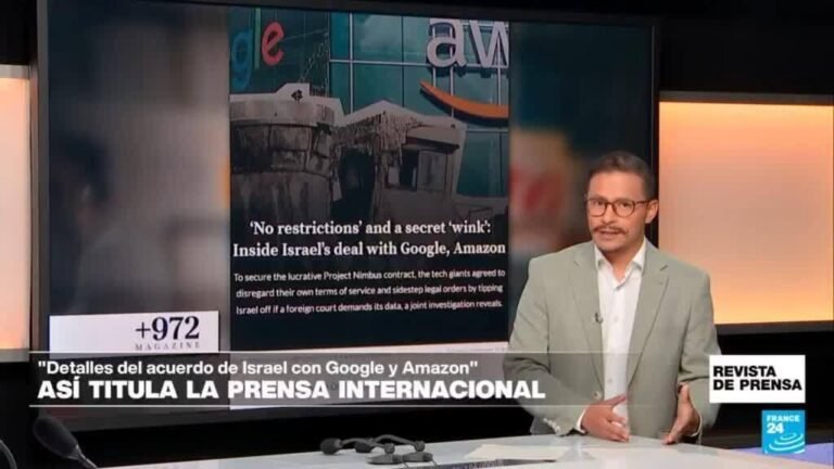 "Israel exigió a Google y Amazon un guiño secreto para eludir órdenes judiciales": '+972 Magazine'