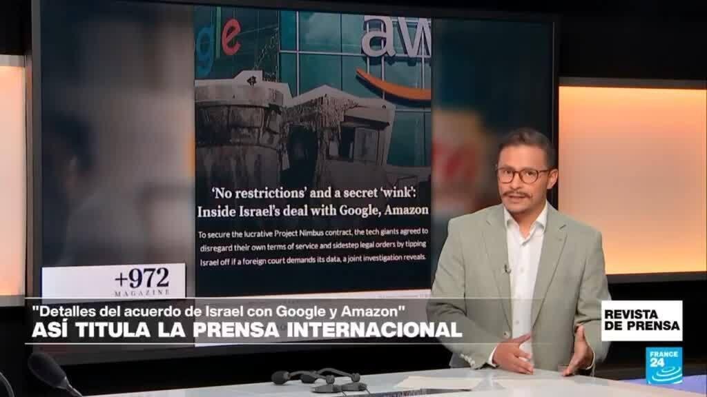 "Israel exigió a Google y Amazon un guiño secreto para eludir órdenes judiciales": '+972 Magazine'