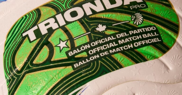 Trionda: la pelota Mundial 2026 que homenajea a los países anfitriones y suma tecnología de punta