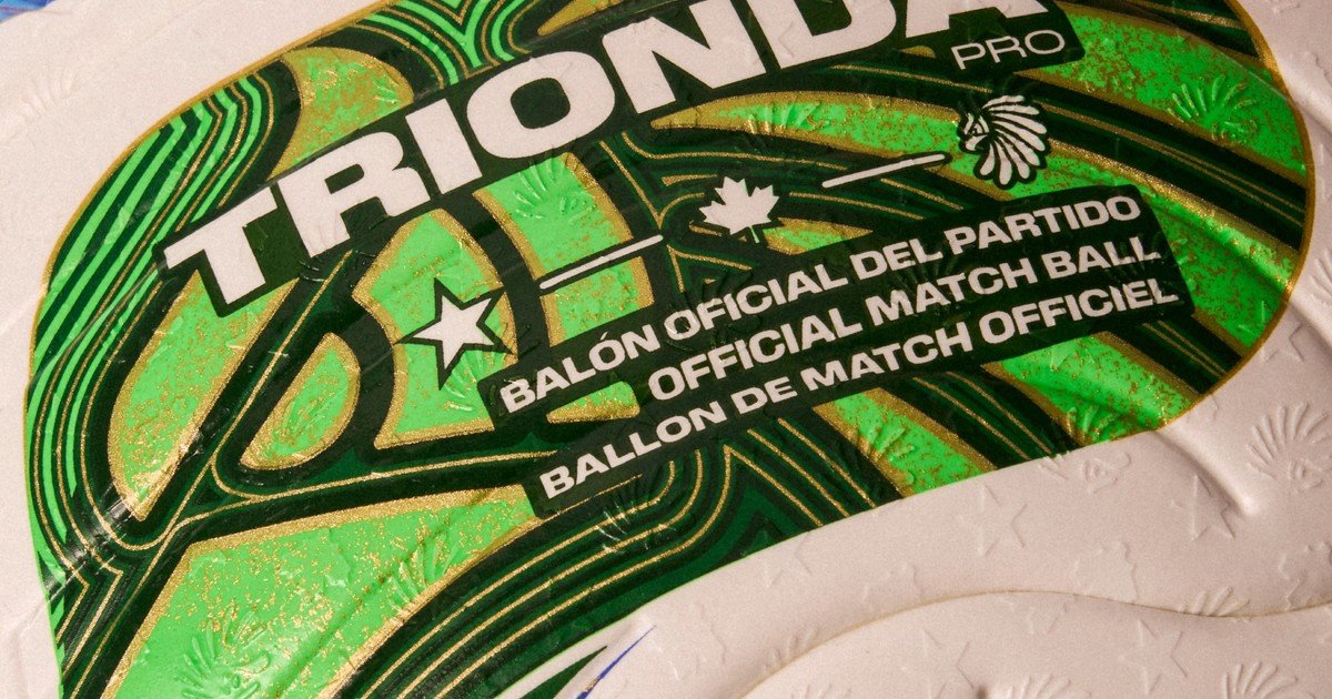 Trionda: la pelota Mundial 2026 que homenajea a los países anfitriones y suma tecnología de punta