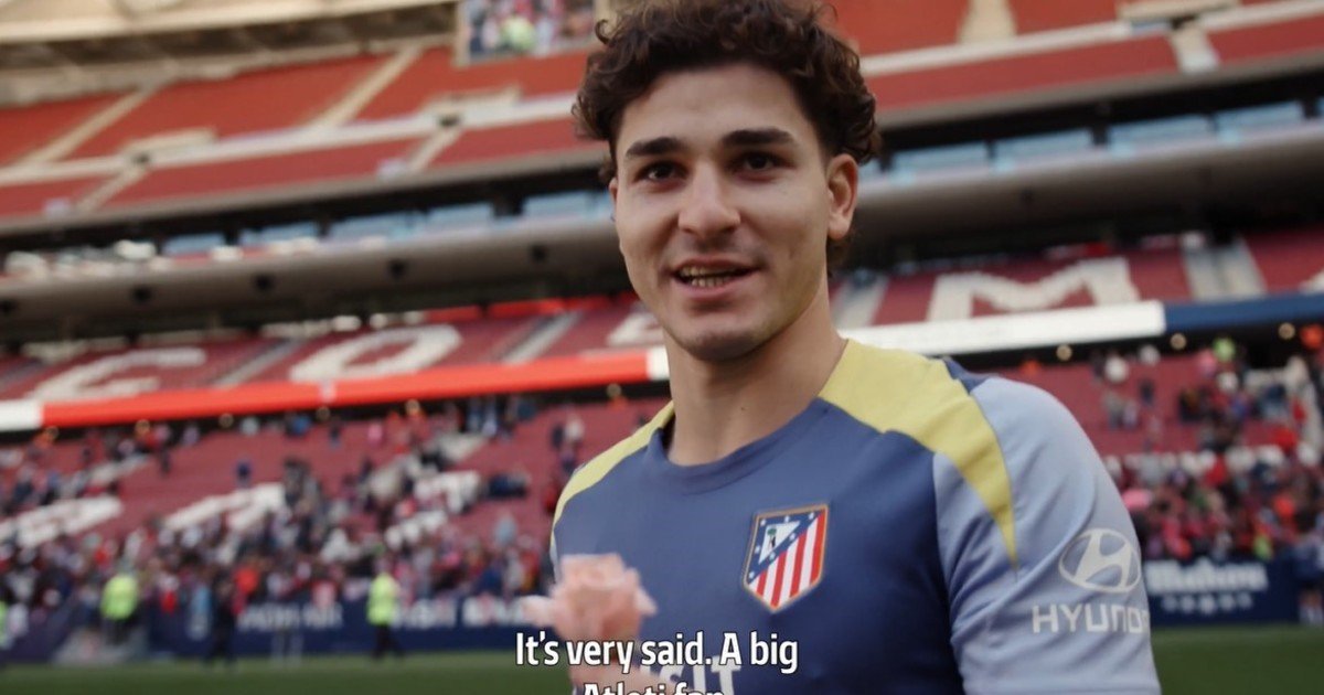 Julián Álvarez, puro corazón: su increíble gesto con un hincha del Atlético de Madrid que perdió a su hija