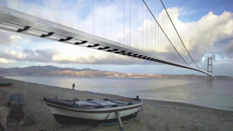 Italia: proyecto de un megapuente colgante que conecte con Sicilia genera preocupación