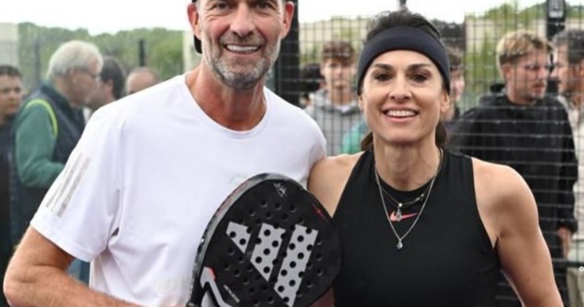 Gabriela Sabatini y Jürgen Klopp, la pareja (de pádel) menos pensada: elogios cruzados y exhibición en Mallorca