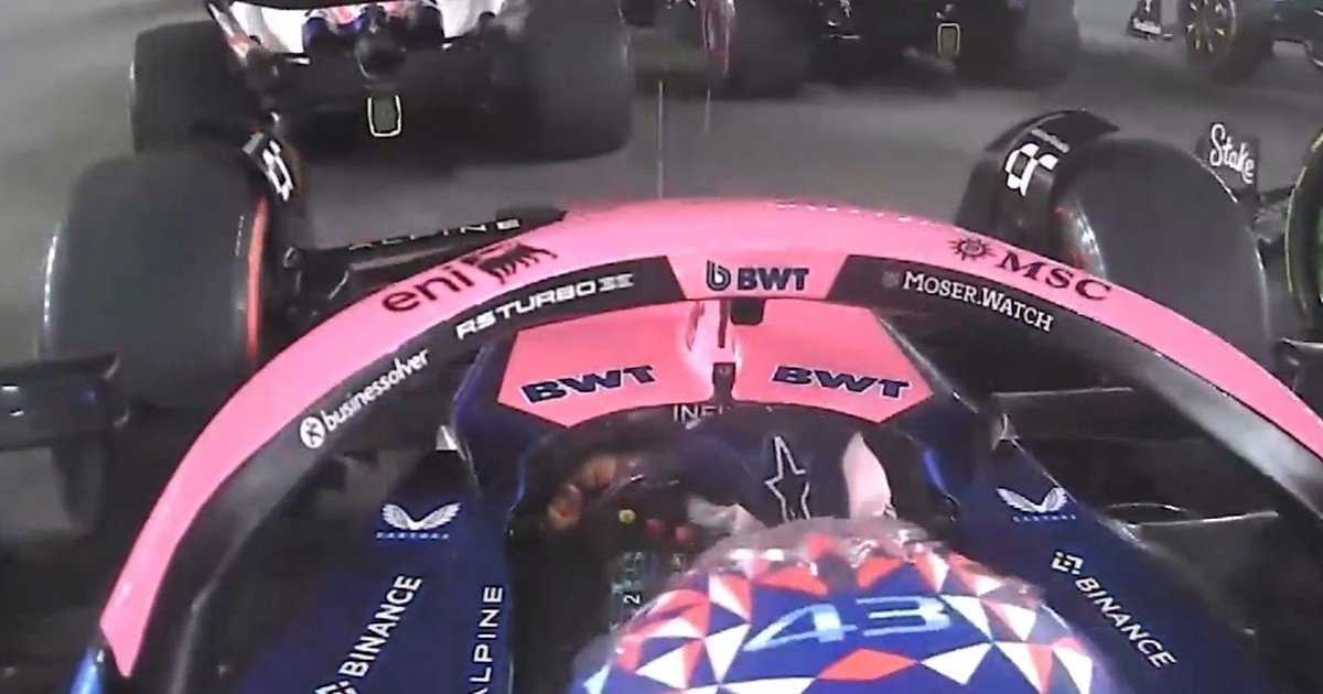 Franco Colapinto y su genial largada y primera vuelta en el GP de Singapur: pasó a tres autos y dio una lección de cómo se corre en Fórmula 1