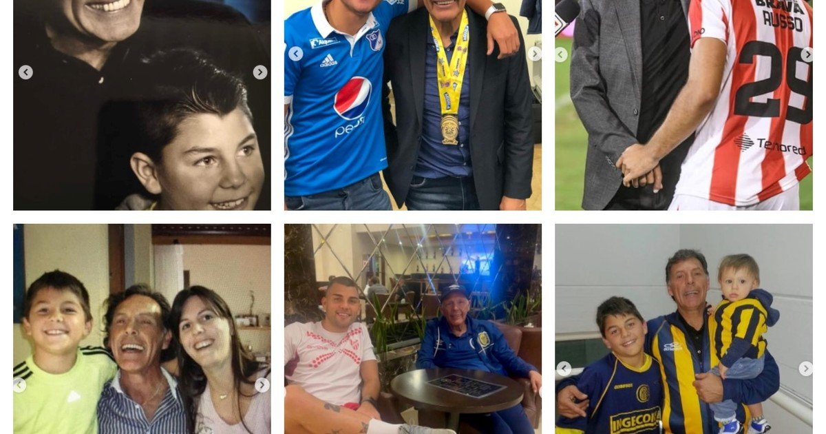 La emotiva carta y el video que le dedicó Nacho Russo a su papá, Miguel: del "te amo" al agradecimiento a Riquelme por su "último deseo"