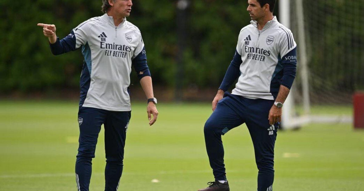 Cómo hizo Gabriel Heinze para meterse en el corazón del Arsenal en tiempo récord: los elogios de los jugadores y el festejo con Arteta