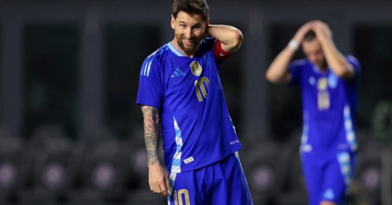 Argentina le dio un baño de realidad a Puerto Rico sin goles pero con asistencias de Messi para cerrar la gira en Estados Unidos