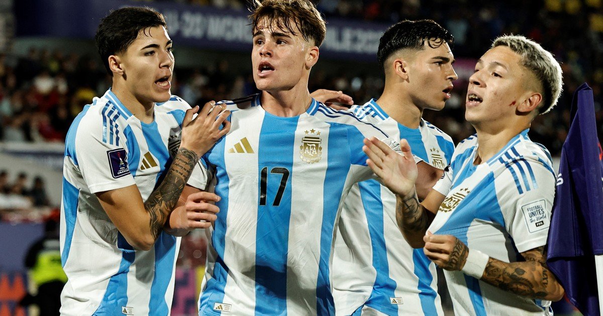 Argentina, finalista del Mundial Sub 20: el golazo con el sello de la Scaloneta para ganarle a Colombia y buscar la séptima estrella contra Marruecos