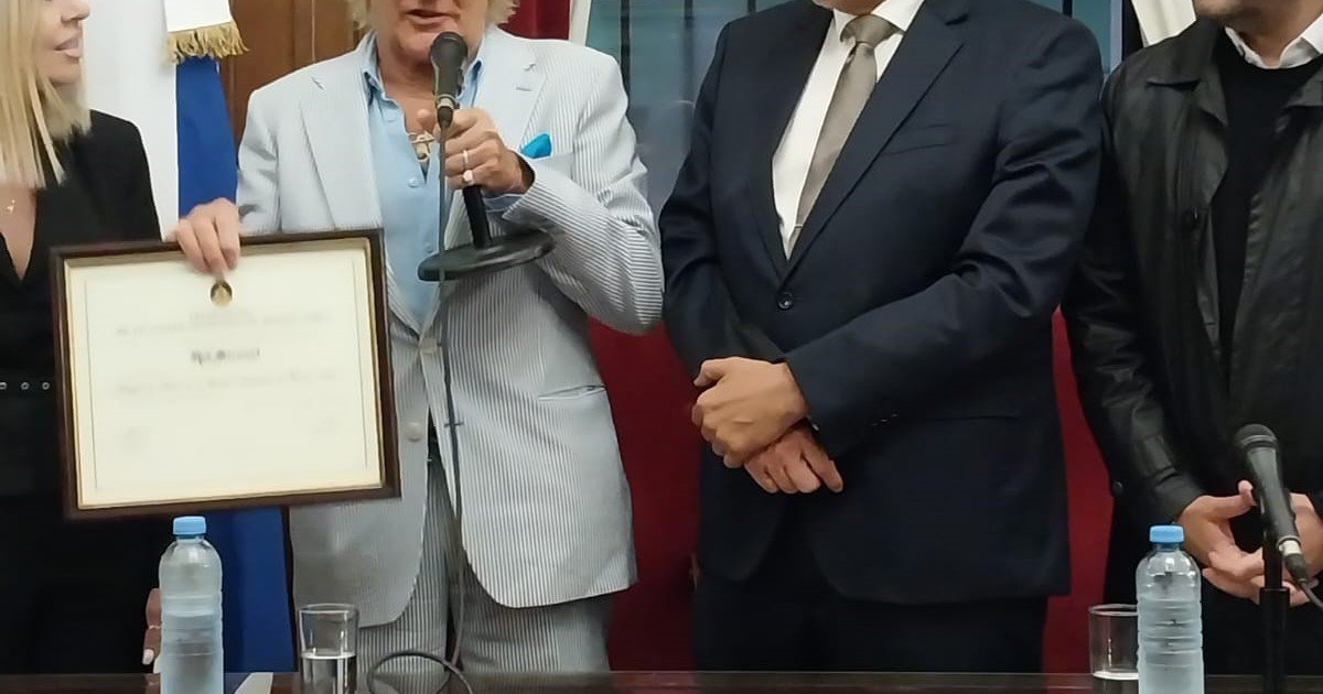 Rod Stewart derrochó simpatía y carisma en el acto donde fue declarado Huésped de Honor de la Ciudad de Buenos Aires: "Aquí me siento como en casa"