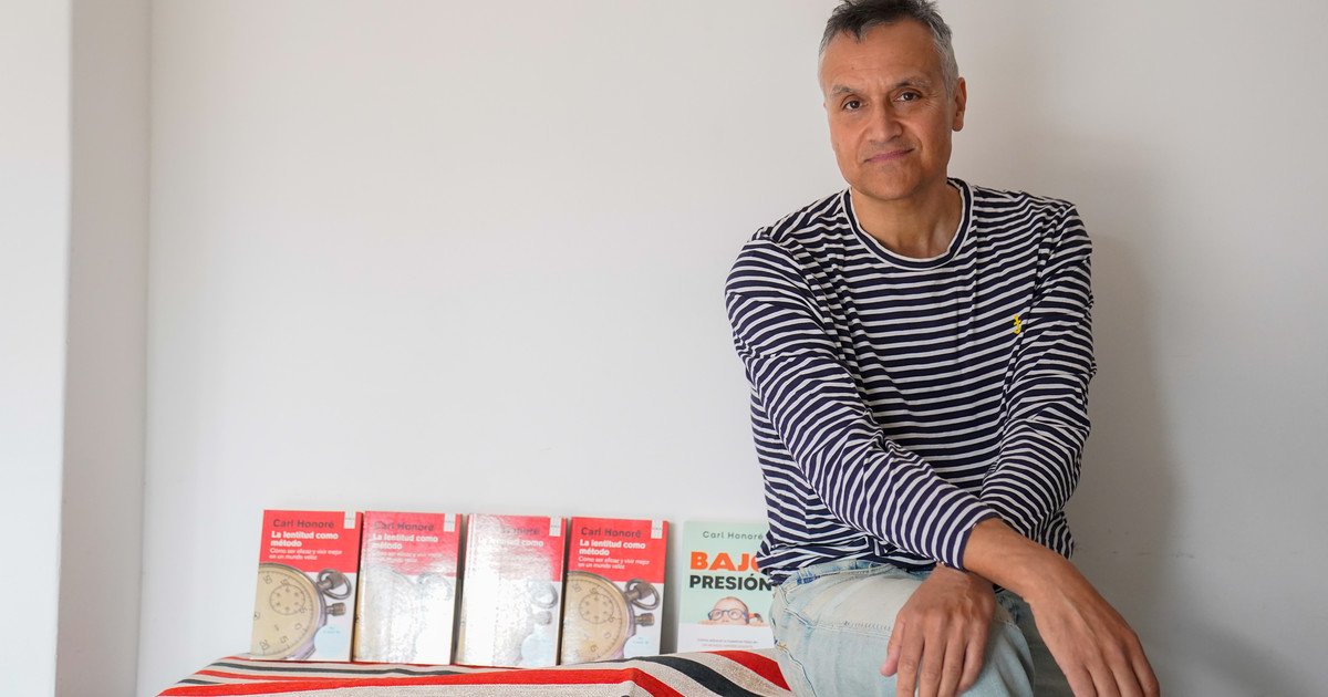 Carl Honoré en Buenos Aires: “El celular es un arma de destrucción masiva contra la lentitud”