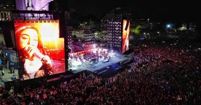 Nicki Nicole batió todos los récords al juntar más de 250 personas en un show de regreso a su Rosario natal
