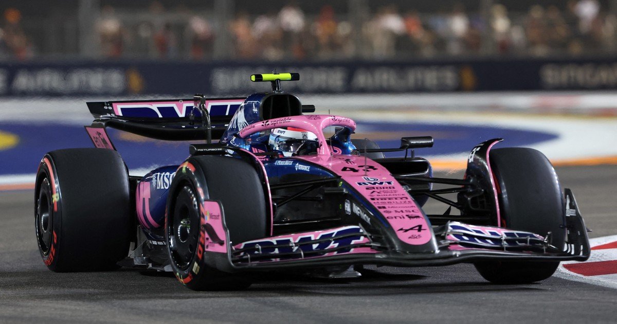F1 GP de Singapur: Franco Colapinto quedó muy atrás con el Alpine y Russell sorprendió a todos para llevarse la pole