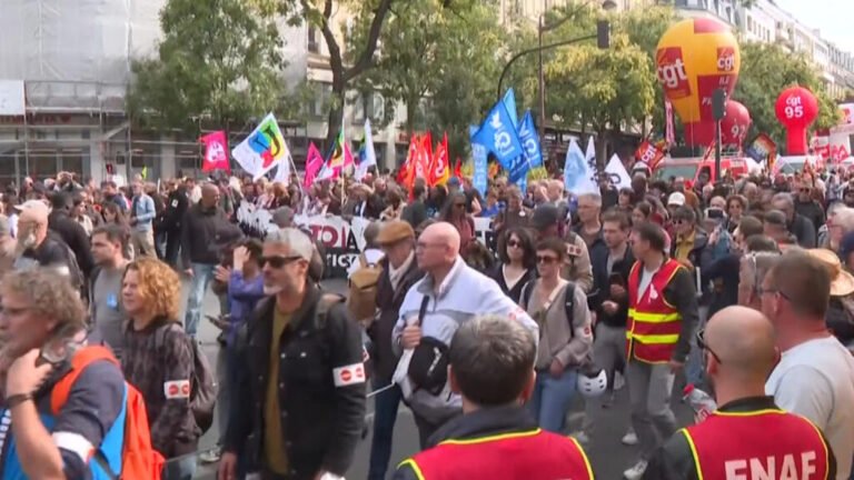 Protestas en Francia contra políticas de austeridad y en espera del plan presupuestario de Lecornu